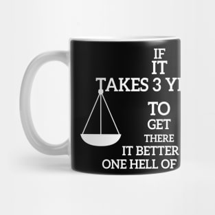 Funny Bar Exam Studying Law School Graduates Mug